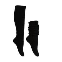 Women's Simple Style Solid Color Polyester Crew Socks A Pair sku image 1