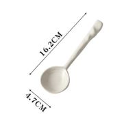 Casual Solid Color Ceramics Spoon 1 Piece sku image 7