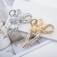 Women's Simple Style Butterfly Metal Plating Hair Claws main image 6