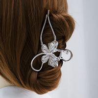 Women's Simple Style Butterfly Metal Plating Hair Claws main image 5