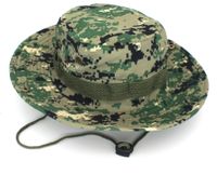 Adults Casual Solid Color Camouflage Flat Eaves Bucket Hat sku image 10