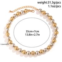 Simple Style Classic Style Solid Color Alloy Women's Necklace sku image 10