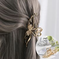 Women's Lady Swan Metal Plating Hair Claws main image 1
