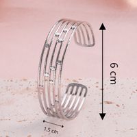 Casual Classic Style C Shape Lines Snake 304 Stainless Steel 18K Gold Plated Bangle In Bulk main image 8