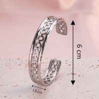 Casual Classic Style C Shape Lines Snake 304 Stainless Steel 18K Gold Plated Bangle In Bulk main image 9