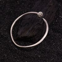 Simple Style Solid Color Copper Bangle main image 3