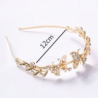 Women's Lady Butterfly Alloy Hair Band main image 4