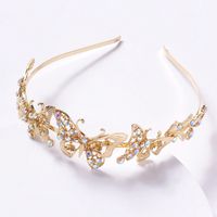 Women's Lady Butterfly Alloy Hair Band sku image 1