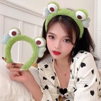 Women's Cute Cartoon Flannel Hair Band main image 6