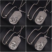 Classic Style Constellation 201 Stainless Steel Zinc Alloy Unisex Necklace main image 4