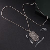 Classic Style Constellation 201 Stainless Steel Zinc Alloy Unisex Necklace main image 8
