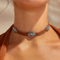 Casual Simple Style Flower Alloy Women's Choker main image 3