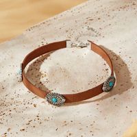 Casual Simple Style Flower Alloy Women's Choker main image 8