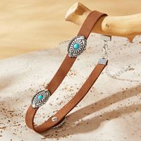 Casual Simple Style Flower Alloy Women's Choker main image 7