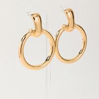 1 Pair Classic Style Solid Color Alloy Drop Earrings main image 1