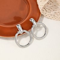1 Pair Classic Style Solid Color Alloy Drop Earrings main image 4