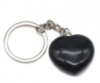 Simple Style Heart Shape Natural Stone Polishing Crystal Keychain sku image 12