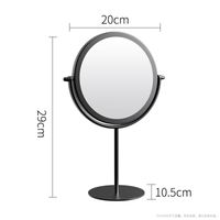 Classic Style Solid Color Glass Mirror 1 Piece sku image 2