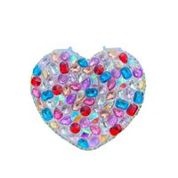 Novelty Heart Shape Plastic Jewelry Boxes main image 2