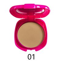 Casual Vacation Solid Color Plastic Pressed Powder main image 3