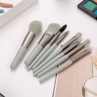 Simple Style Classic Style Artificial Fiber Plastic Plastic Handle Makeup Brushes 1 Set sku image 2