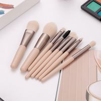 Simple Style Classic Style Artificial Fiber Plastic Plastic Handle Makeup Brushes 1 Set sku image 4