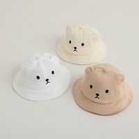 Girl's Simple Style Color Block Printing Bucket Hat main image 4