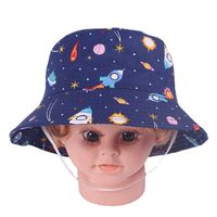 Children Unisex Basic Color Block Bucket Hat sku image 19