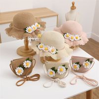 Girl's Cartoon Style Sweet Simple Style Flower Bucket Hat main image 2