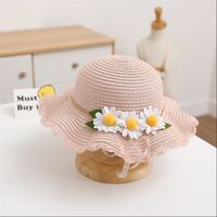 Girl's Cartoon Style Sweet Simple Style Flower Bucket Hat sku image 7