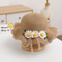 Girl's Cartoon Style Sweet Simple Style Flower Bucket Hat sku image 9