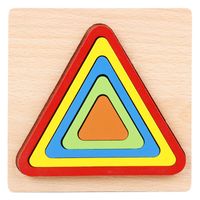 Rätsel Kleinkind (3-6 Jahre) Quadrat Stern Holz Spielzeug sku image 5