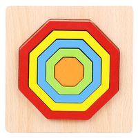 Rätsel Kleinkind (3-6 Jahre) Quadrat Stern Holz Spielzeug sku image 2