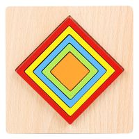 Rätsel Kleinkind (3-6 Jahre) Quadrat Stern Holz Spielzeug sku image 10