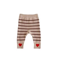Casual Stripe Solid Color Cotton Pants & Leggings main image 4