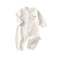 Casual Color Block Cotton Baby Rompers main image 2