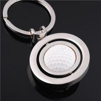 Classic Style Ball Metal Unisex Bag Pendant Keychain sku image 10