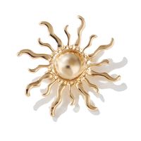 Simple Style Sun Zinc Alloy Women's Brooches main image 5