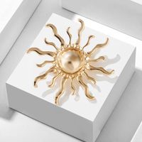 Simple Style Sun Zinc Alloy Women's Brooches main image 6