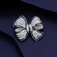 Lady Bow Knot Alloy Inlay Artificial Pearls Women's Brooches main image 6