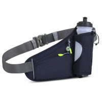 Unisex Classic Style Solid Color Nylon Waterproof Waist Bags sku image 1