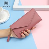 Black Red Pink Pu Leather Solid Color Square Clutches sku image 8