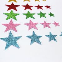 1 Set Star Graduation Plastic Modern Style Stickers main image 5