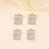 Retro Simple Style Classic Style Letter Square Copper Plating Inlay Zircon 18k Gold Plated White Gold Plated Jewelry Accessories main image 7