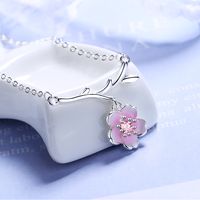 Simple Style Flower Copper Plating Gold Plated Pendant Necklace main image 4