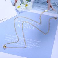 Simple Style Geometric Copper Plating Gold Plated Pendant Necklace main image 5