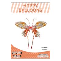 Süß Schmetterling Aluminiumfolie Gruppe Festival Luftballons sku image 5
