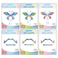 Sweet Butterfly Aluminum Film Carnival Birthday Balloons main image 6