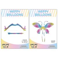 Sweet Butterfly Aluminum Film Carnival Birthday Balloons main image 2