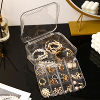Casual Classical Vacation Solid Color Plastic Jewelry Boxes main image 1